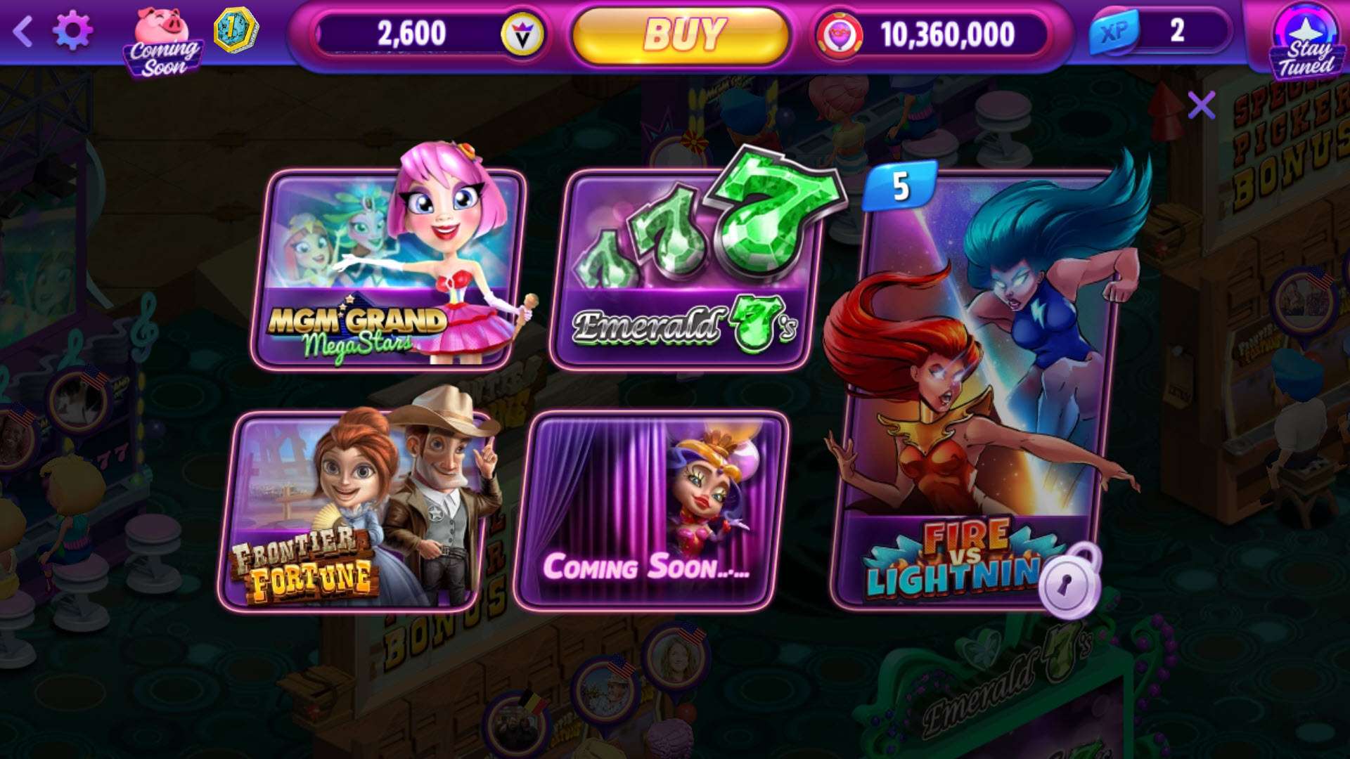 Gameplay for POP! Slots ™- Free Vegas Casino Slot Machine Games